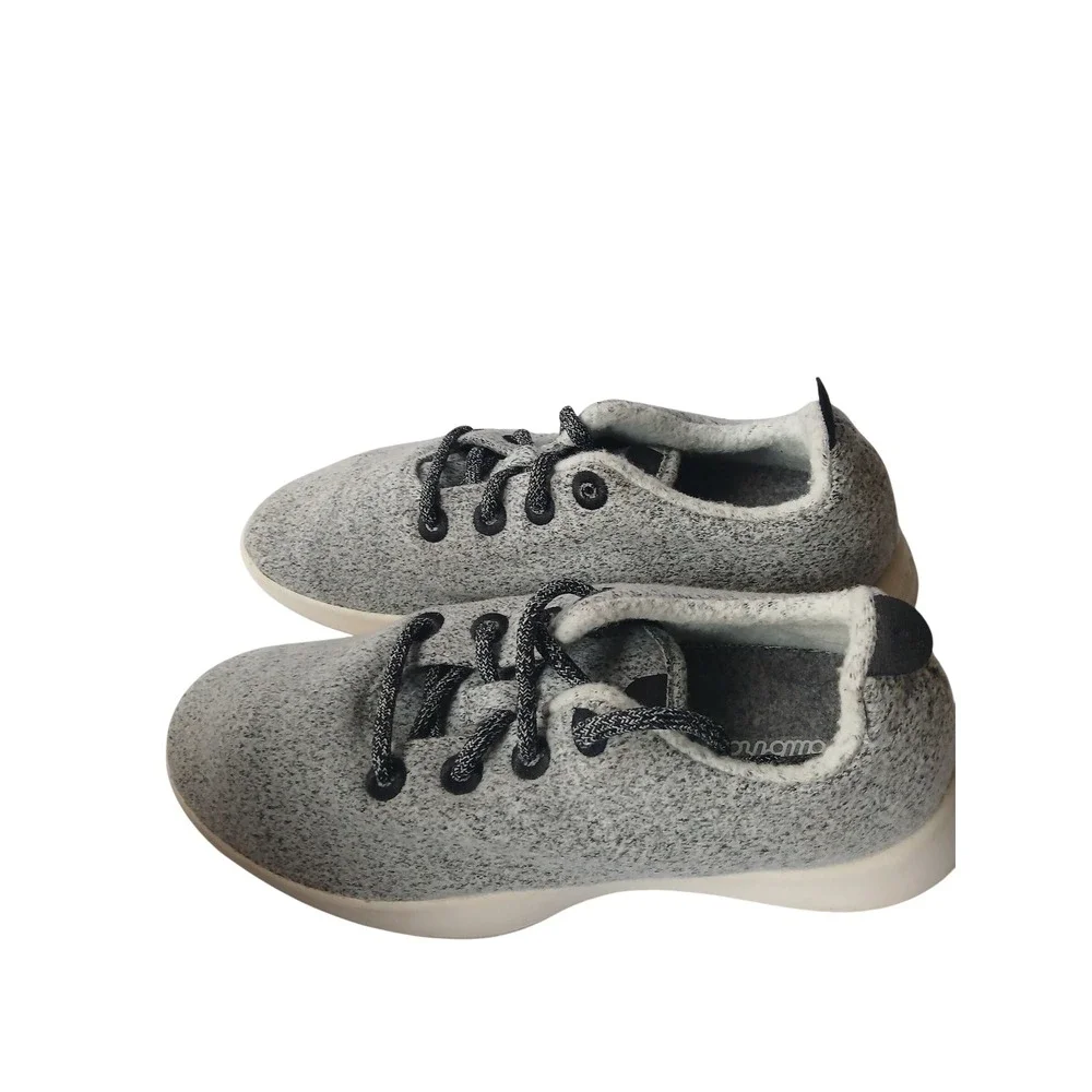 Allbirds Women Wool Runners Grey Merino Wool Sneakers Size 9 W9 WR1 0519 NV1